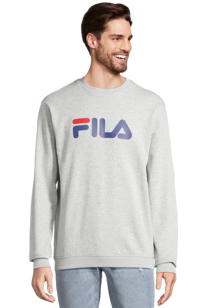 FILA Unisex Barbian Sweatshirt M Light Grey Melange, M Light Grey Melange