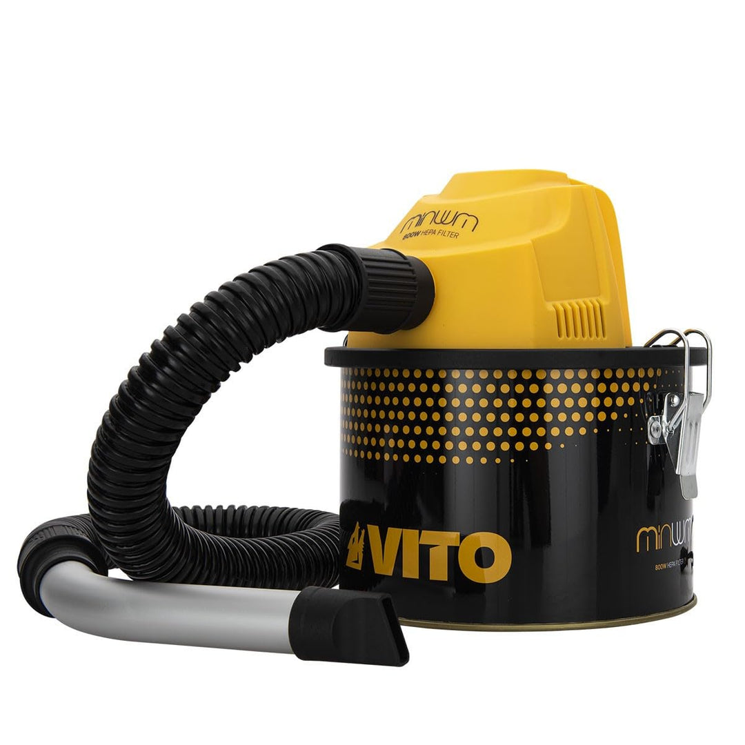 VITO Mini Staubsauger für Pellets 800W - Mini Pellets Aschesauger 800W - auch für Grill, kleine Öfen