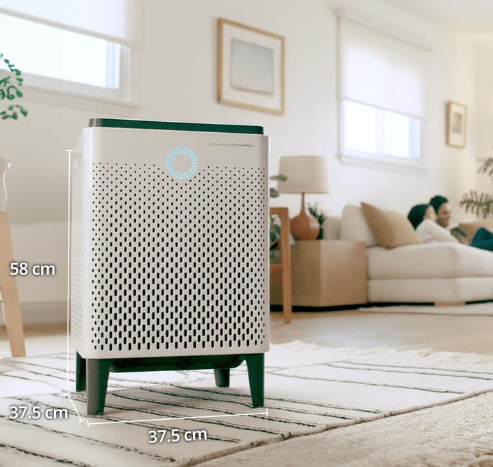 COWAY AIRMEGA 400 Luftreiniger, GreenHEPA™ Technologie, Entfernt 99,999% der Partikel, Viren und Aer