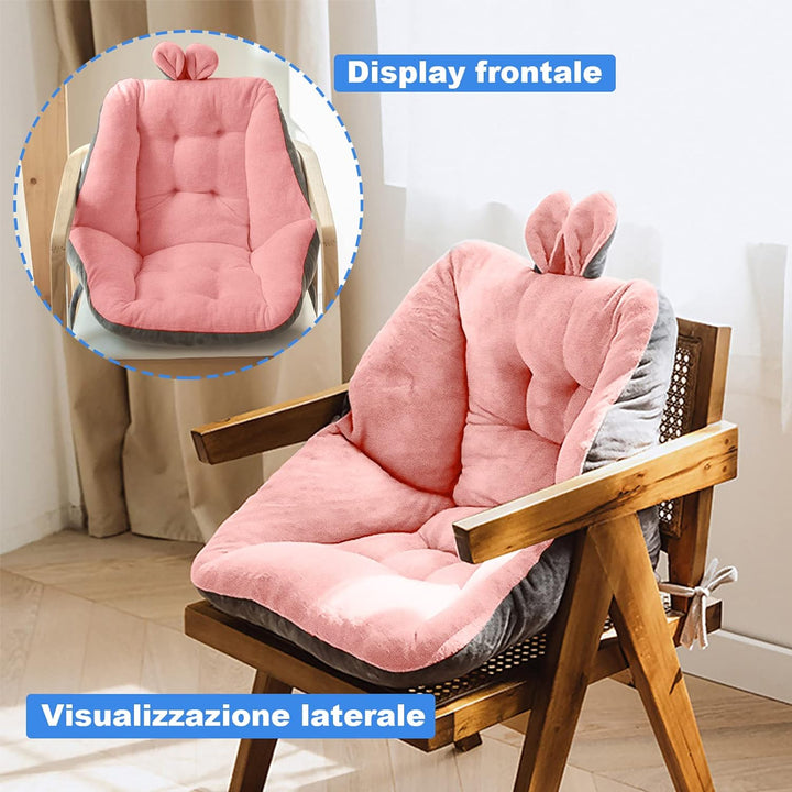 Hppbody Sitzkissen mit Rückenlehne, Steissbeinkissen, Anti-Druckgeschwüre, ergonomisch zur Linderung