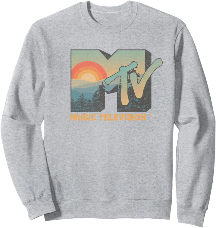 MTV Music Television Nature Logo Sweatshirt