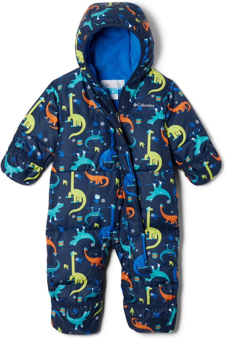 Columbia Snuggly Bunny Bunting für Kleinkinder 18/24 Collegiate Navy Skisaurus, 18/24 Collegiate Nav
