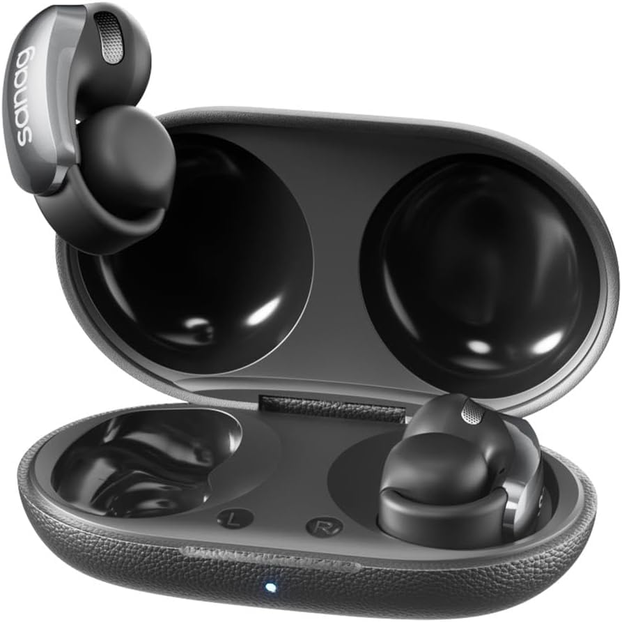 SANAG S9S AI Wireless Translation Earbuds, Wireless Bluetooth Kopfhörer 5.4,40H Playtime, 3 in 1 Ope