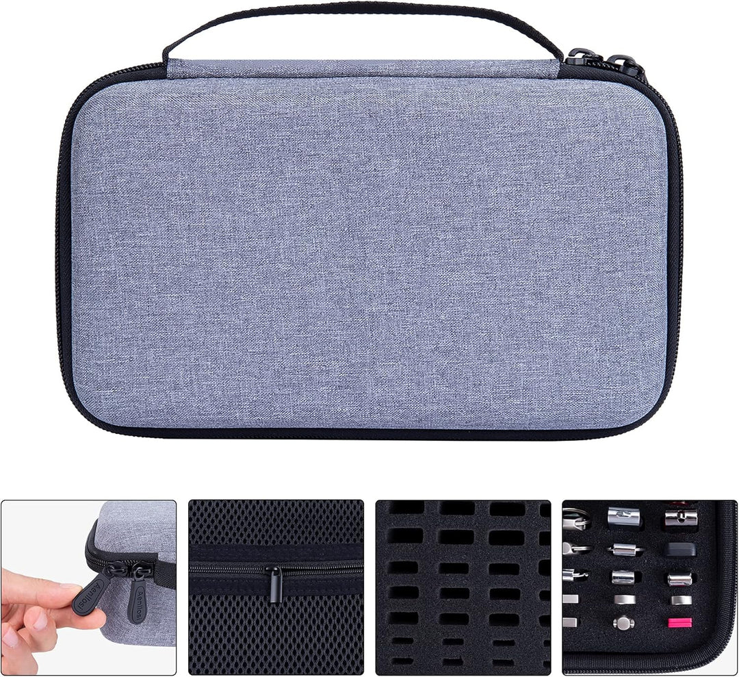 Aenllosi Hülle für USB Flash Drive Speicherkartenhalter Aufbewahrung | Netztasche für Kabel und Zube