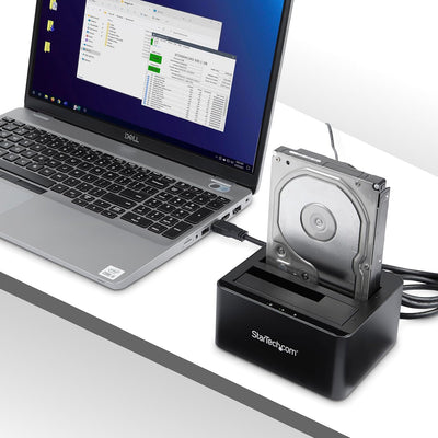 StarTech.com SATA Festplatten Dockingstation für 2x 2,5/3,5" SATA SSDs/HDDs - USB 3.0 - HDD Docking
