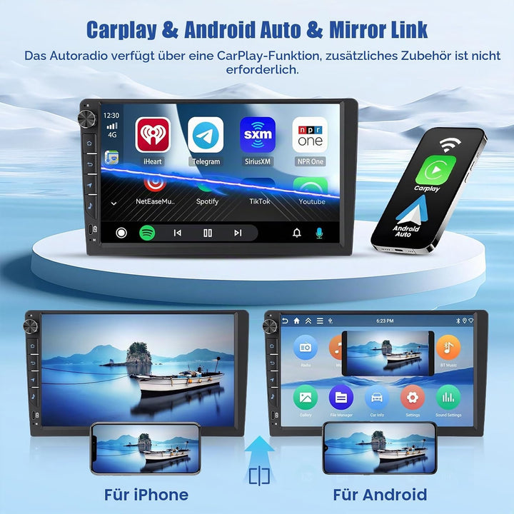 Inefala Android 15 Autoradio für Berlingo B9/Peugeot Partner 2008–2017