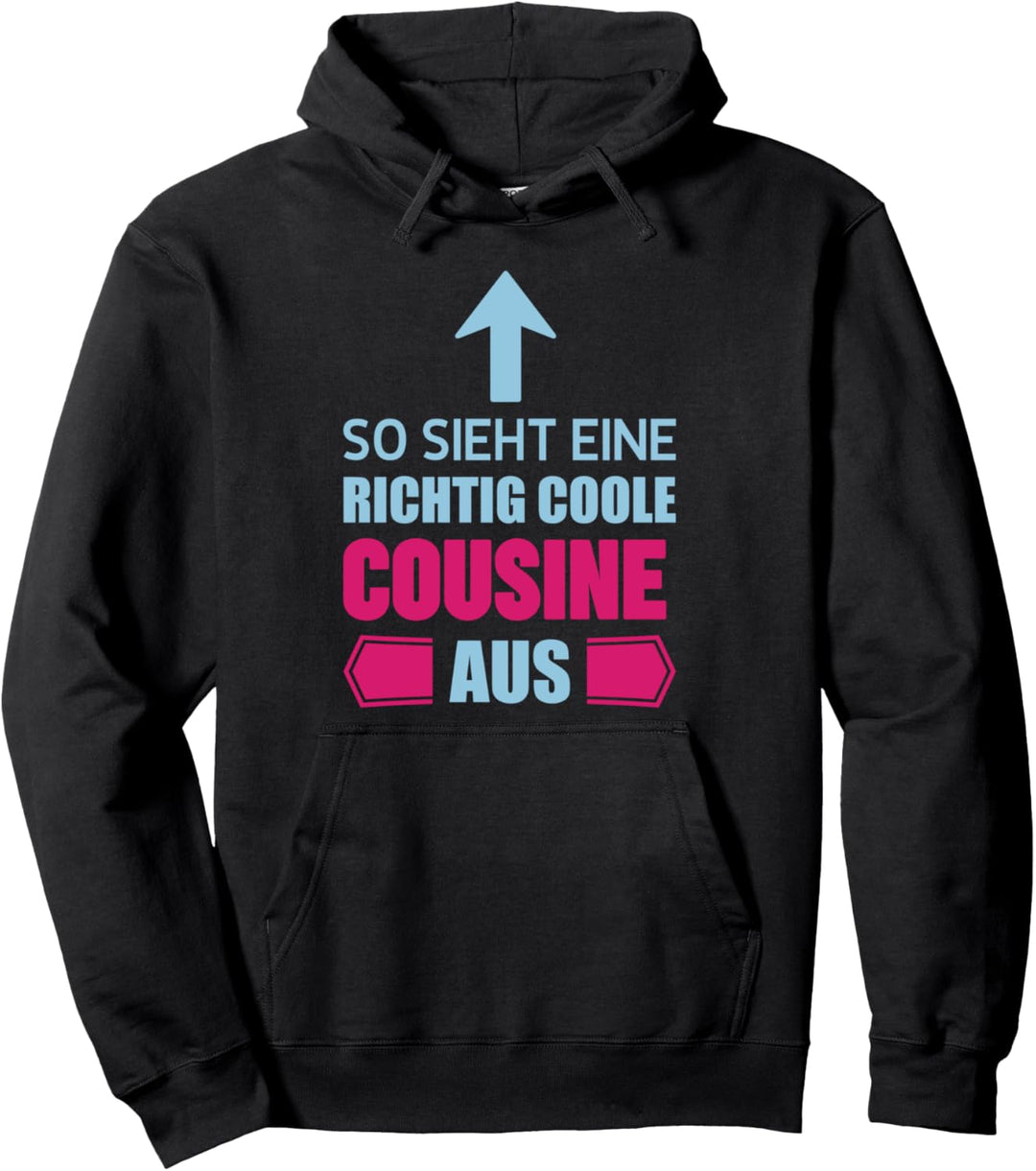 Cousine Geschenk Familie Spruch Pullover Hoodie