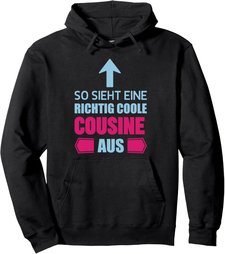Cousine Geschenk Familie Spruch Pullover Hoodie