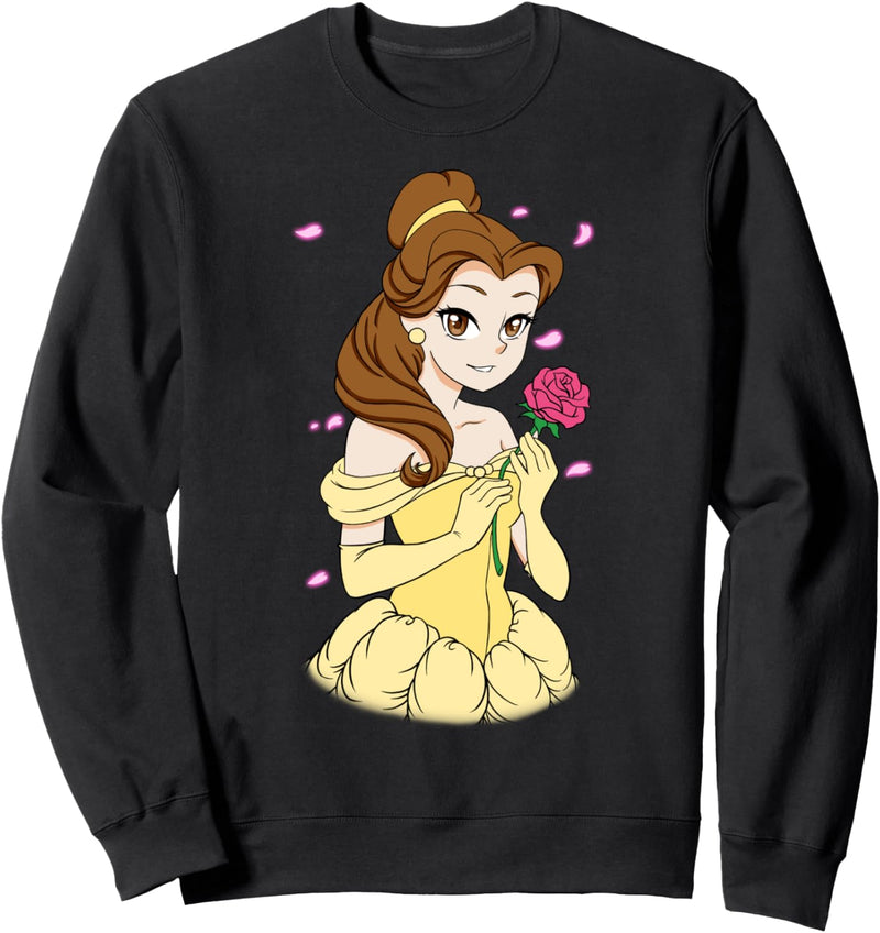 Disney Beauty And The Beast Belle Anime Art Poster Sweatshirt