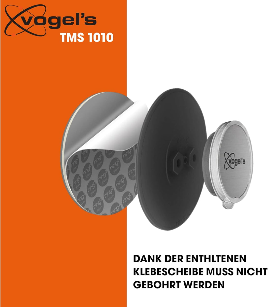 Vogels TMS 1010 Flache Tablet Wandhalterung für alle Tablets von 7-13 Zoll, Starr, Auch geeignet für