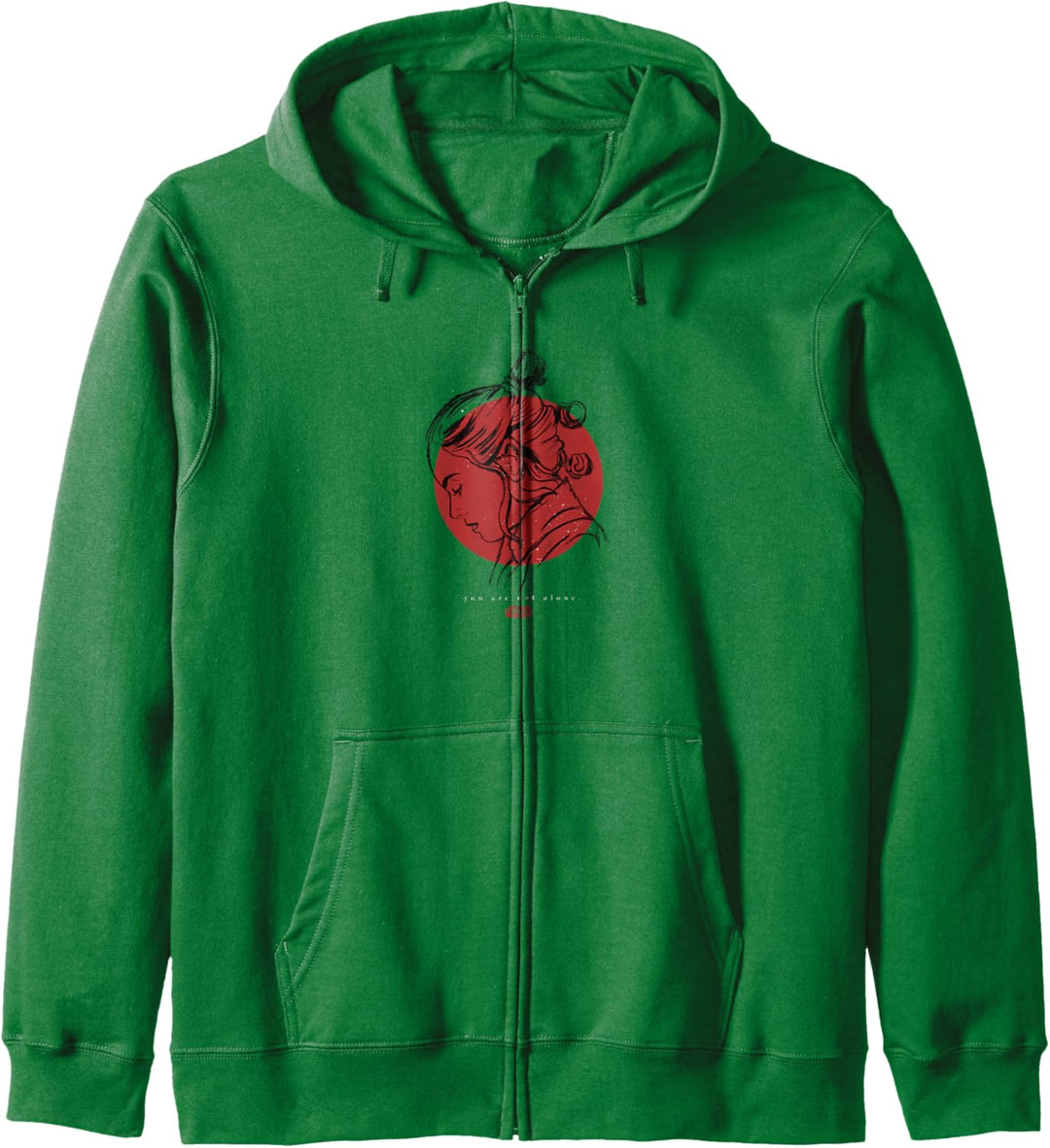 Star Wars Rey You Are Not Alone Valentine's Day Kapuzenjacke
