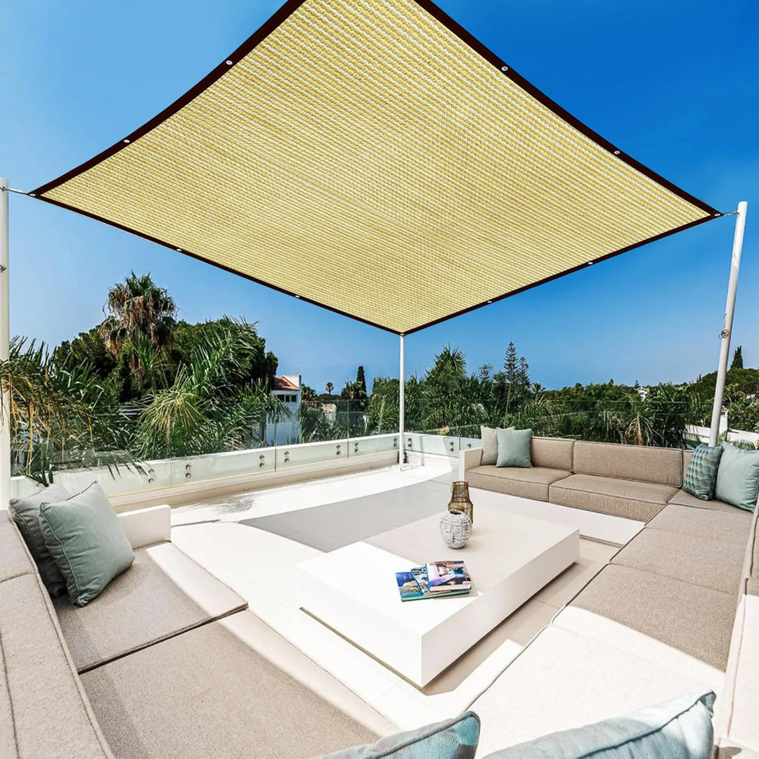 Schattierungsnetz mit ösen - Sonnensegel Garten 2X3m Schattennetz Outdoor Sonnenschutz Schattiernetz