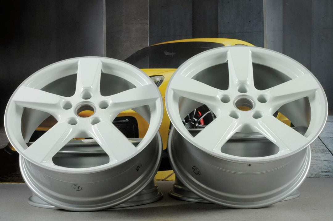 Porsche Boxster/Cayman 981 19" Cayman S Felgensatz Weiss/Wheels White