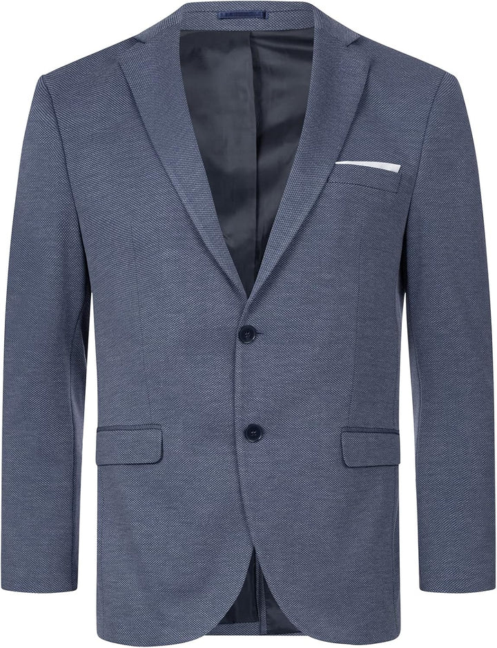 Herren Sakko Blazer IJS-102, S Blau
