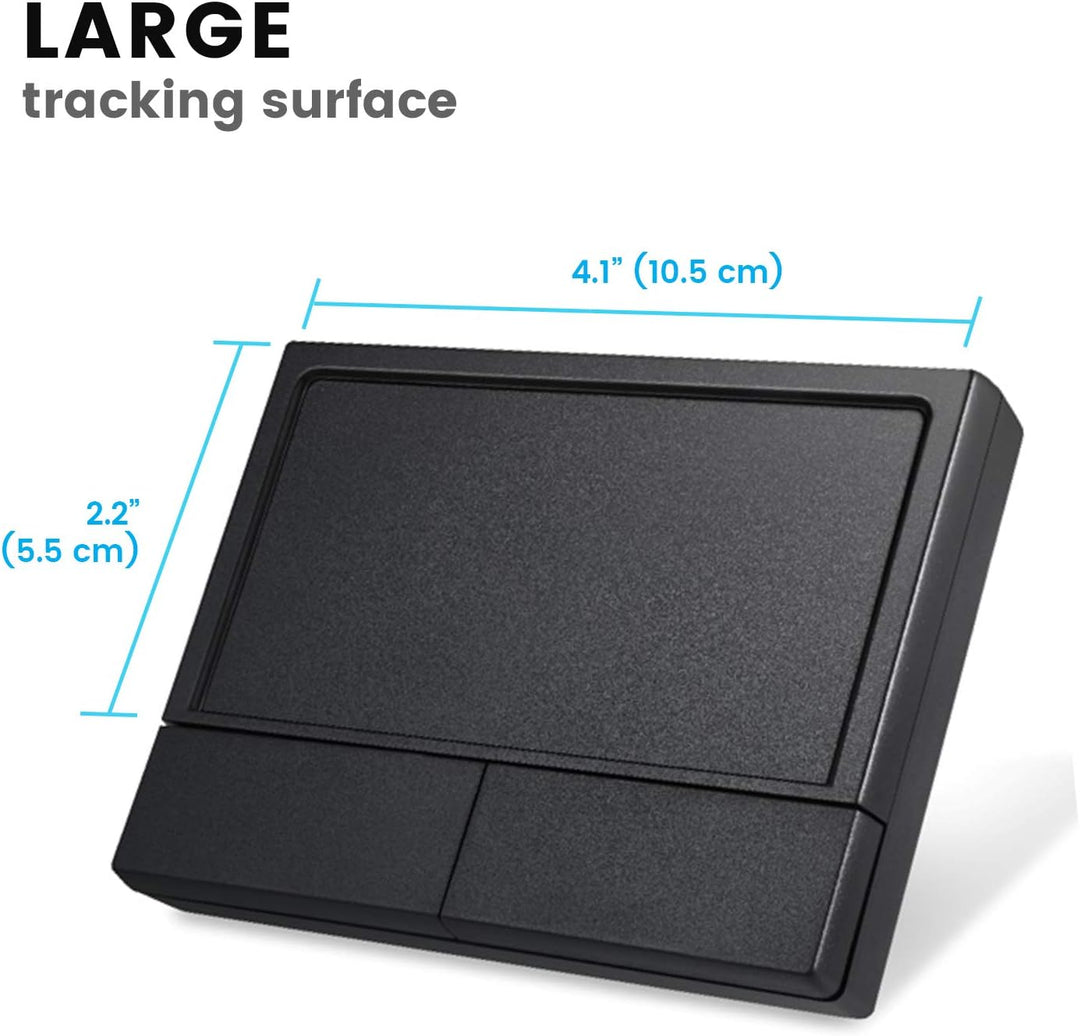 Perixx PERIPAD-704 kabelloses Touchpad, tragbares Trackpad für Desktop- und Laptop-Benutzer, 12 x 9