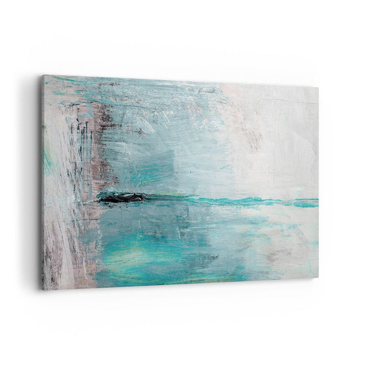 Bilder auf Leinwand 100x70cm Leinwandbild mit Rahmen Abstraktion modern Gross Wanddeko Bild Schlafzi