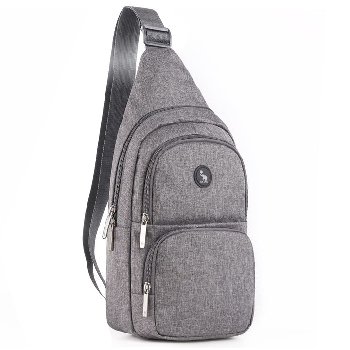OIWAS Brusttasche Herren Kleine Kuriertasche Leichte Schultertasche zum Freizeit Urlaub Wandern Umhä