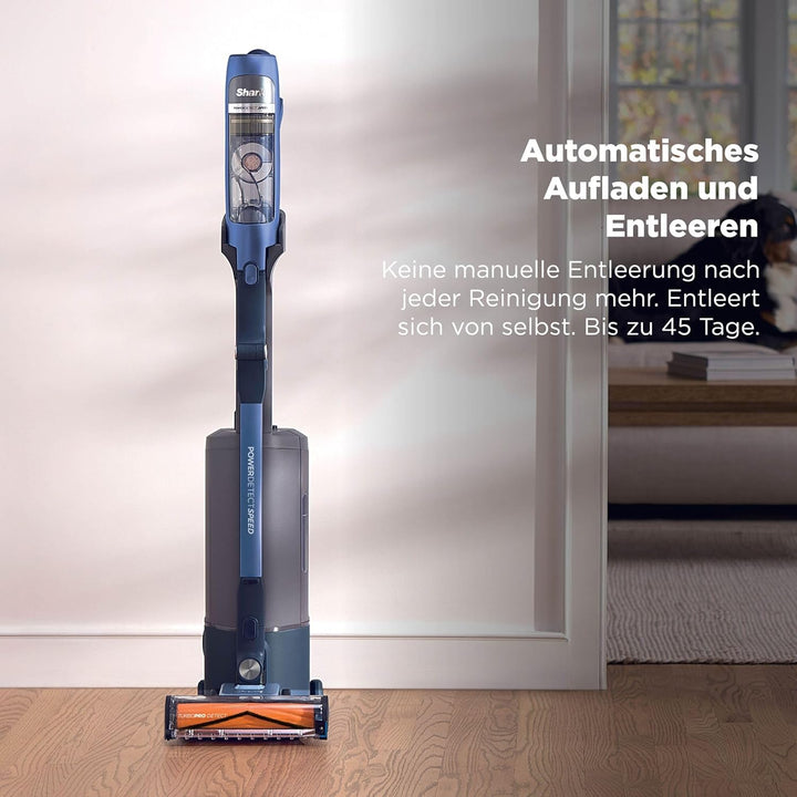 Shark Detect Speed Clean & Empty Pet Pro Akku-Staubsauger, Reverse Clean, bis zu 60 Minuten Laufzeit