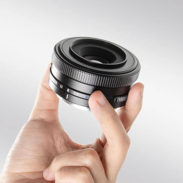 TTARTISAN AF 14mm F3.5 Weitwinkel Objektiv für Fuji, APS-C Autofocus Wide-Angle Pancake Lens X Mount