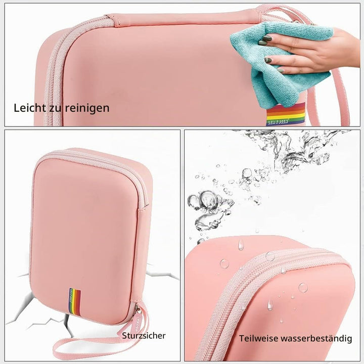 Leayjeen Kinderkamera Sofortbildkamera Tasche Schutzhülle kompatibel mit uleway/Hiievpu/NUOTUN/GREEN