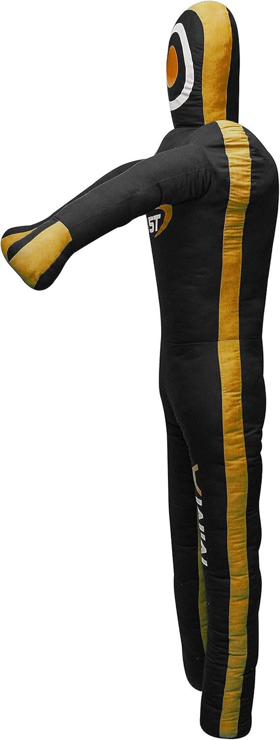 Blist Schaufensterpuppe, Judo, Boxen, JJJ, Stehend auf Leinwand (leer) schwarz / gelb 70" (Inches),