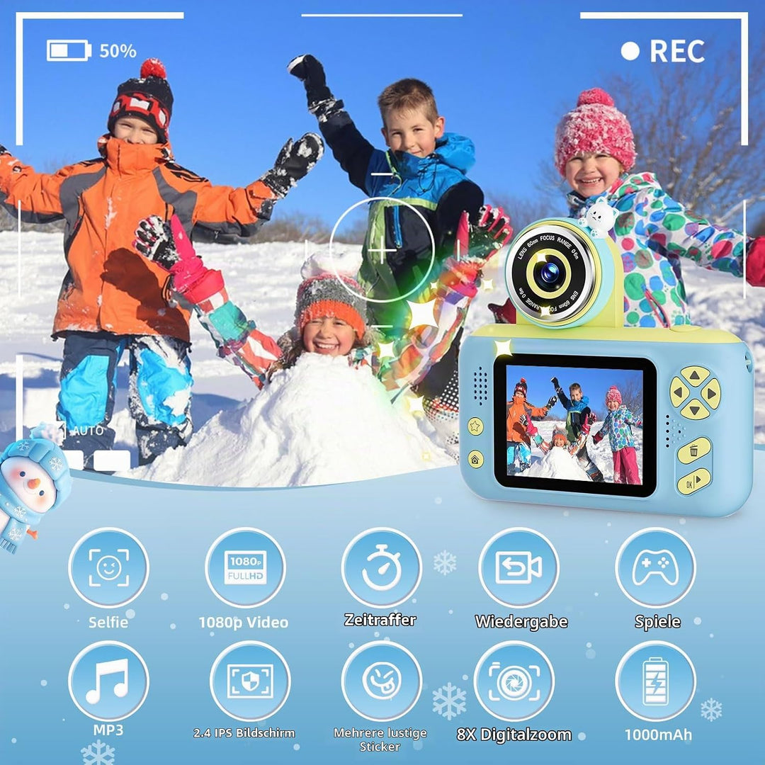 Kids Camera Green blau, blau