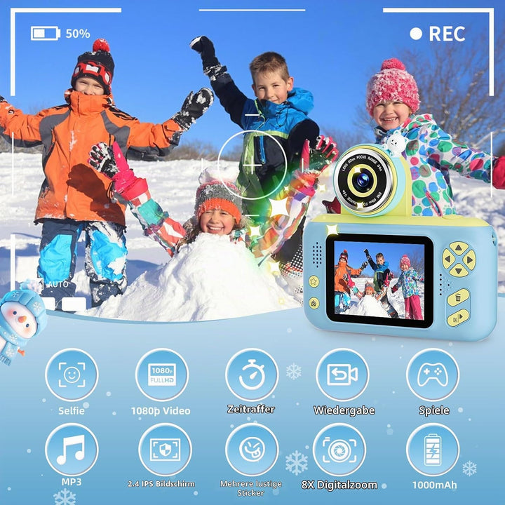 Kids Camera Green blau, blau