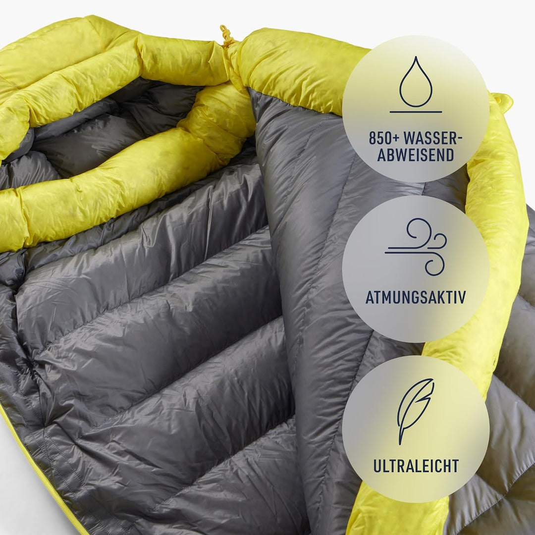 Sea to Summit Spark Ultraleichter Daunenschlafsack für Damen Einheitsgrösse 30 Grad, Einheitsgrösse