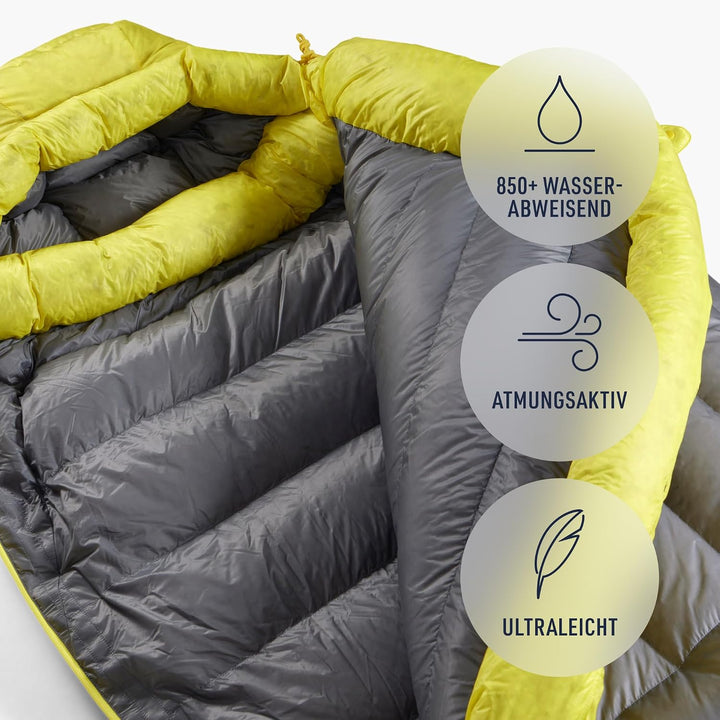 Sea to Summit Spark Ultraleichter Daunenschlafsack für Damen Einheitsgrösse 30 Grad, Einheitsgrösse
