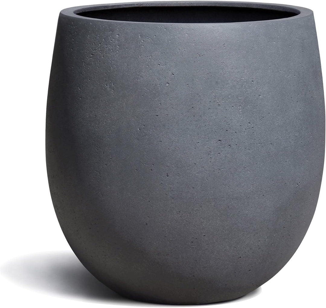 ESCHBACH® Pflanzkübel HIGH Balloon 30 Blei Grau Rund * 30 x 30 x 30 cm * 10 Jahre Garantie 30x30x30,