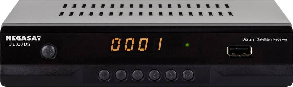 MegaSat HD-Receiver, 1080 P Schwarz