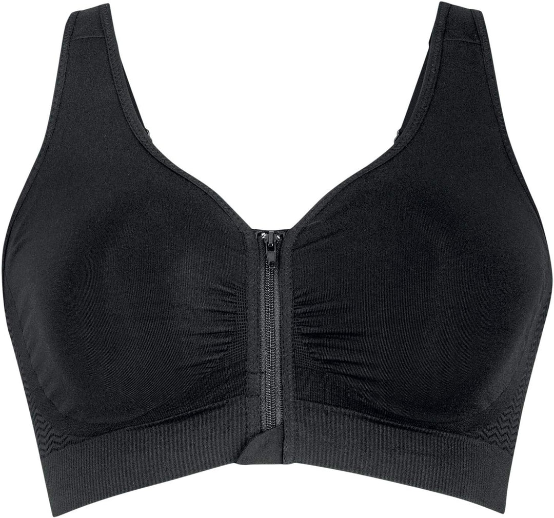 Anita 5768X-001 Women's Care Lynn Black Mastectomy Post Operative Bra S Schwarz, S Schwarz