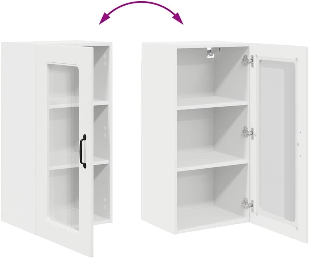 vidaXL Geschirrspülerfront Kalmar Weiss 40 x 31 x 80 cm Holzwerkstoff 40 x 31 x 80 cm Weiss, 40 x 31