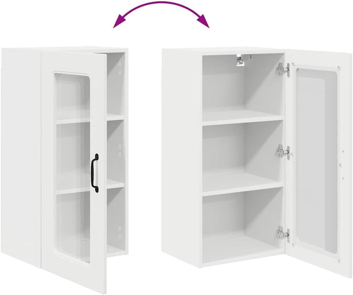 vidaXL Geschirrspülerfront Kalmar Weiss 40 x 31 x 80 cm Holzwerkstoff 40 x 31 x 80 cm Weiss, 40 x 31