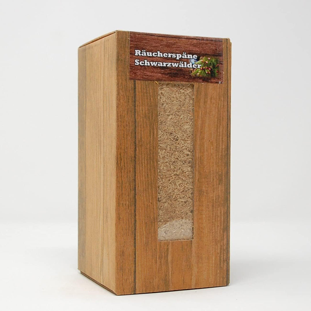 Landree Räucherspäne, Schwarzwälder Mischung - 1,5L-Box, feine Körnung, Qualitätsgeprüft direkt vom