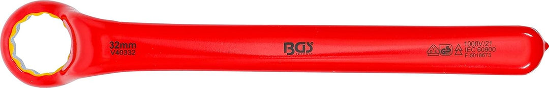 BGS 72032 | VDE-Einringschlüssel | tief gekröpft | SW 32 mm, SW 32 mm