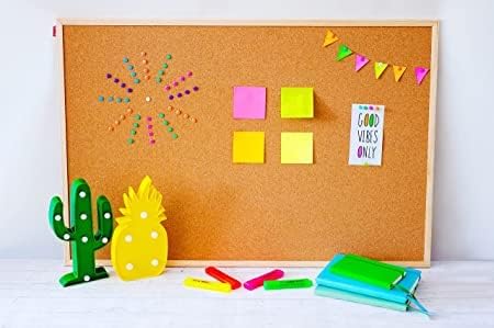Kurk24 - Korkpinnwand - VolumePack - Holzrahmen - Holz, Pinboard, Pinwand, Korkplatten, Vision Board