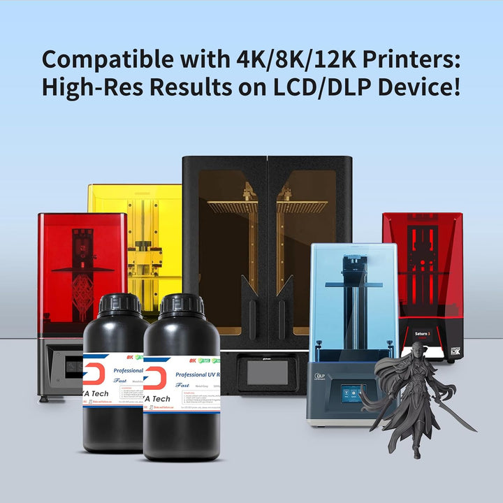 Siraya Tech Fast ABS-ähnliches 3D-Druckerharz 405 nm UV-härtende Nicht Spröde Hochpräzise 3D-Druckfl
