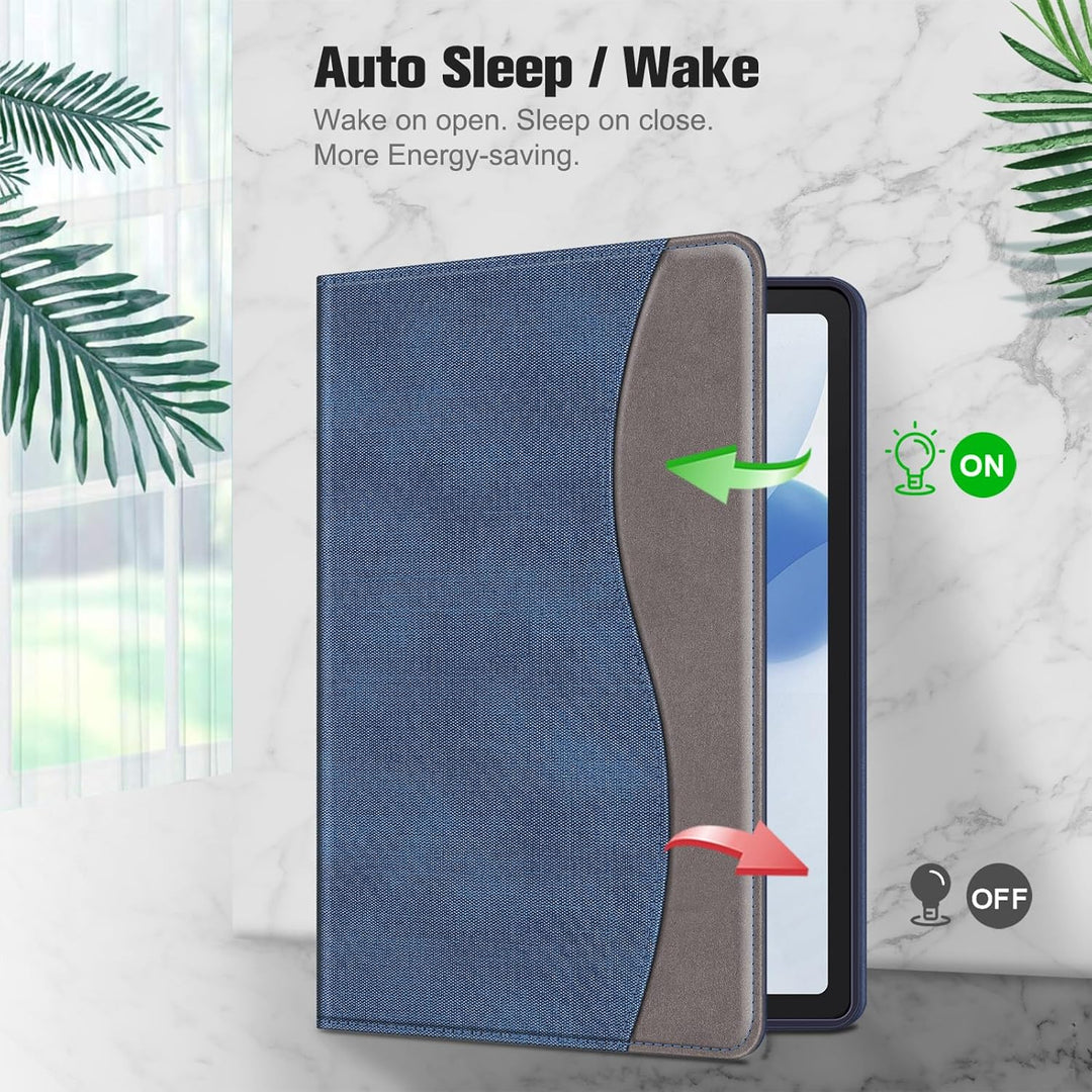 Fintie Hülle für Samsung Galaxy Tab S6 Lite 10.4 2024/2022/2020, Soft TPU Rückseite Gehäuse Schutzhü