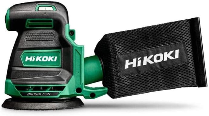 HIKOKI SV1813DAW2Z Exzenterschleifer, 18 V, Durchmesser 125 mm, im Koffer