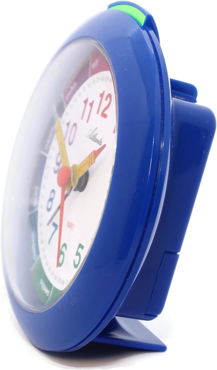 Atlanta Kinderwecker Lernwecker Blau Jungen Wecker für Kinder 1265-5