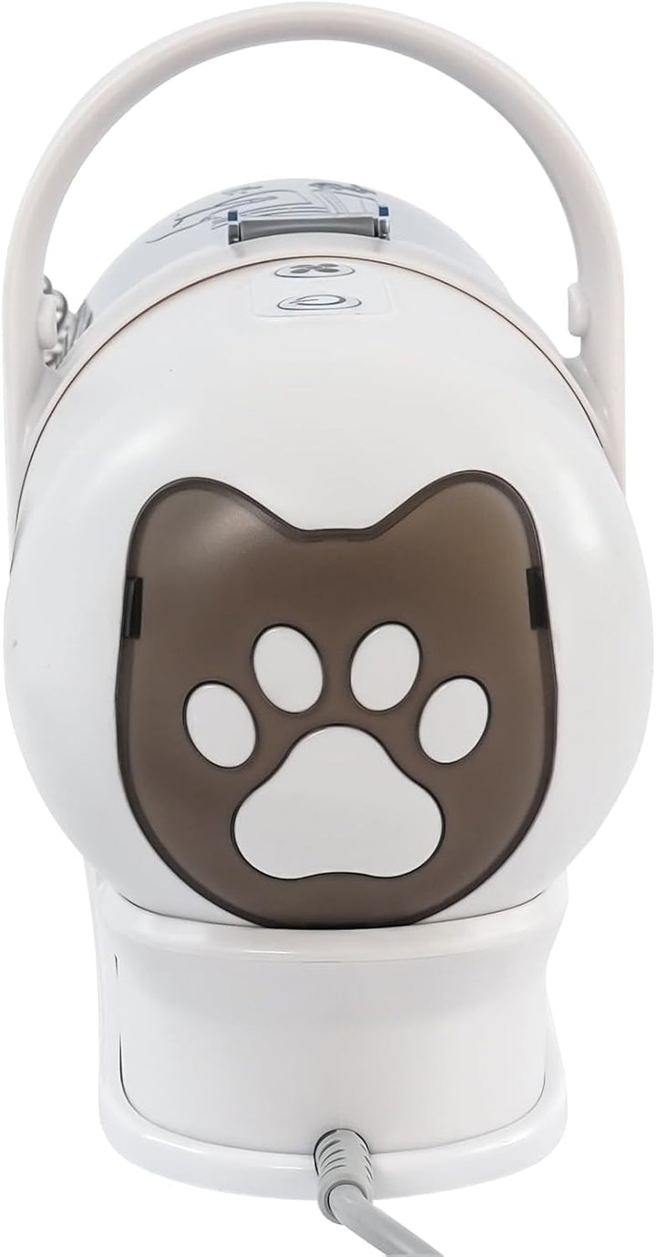 Hundeschermaschine | 7-in-1 Tierhaar Schermaschine mit Staubsauger | Schermaschine Hund mit 400W Mot