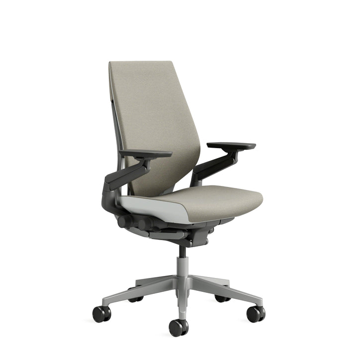 Steelcase Gesture Ergonomischer Bürostuhl mit 360° Armlehnen und 3D-Live Back Lumbalstütze Trüffel,