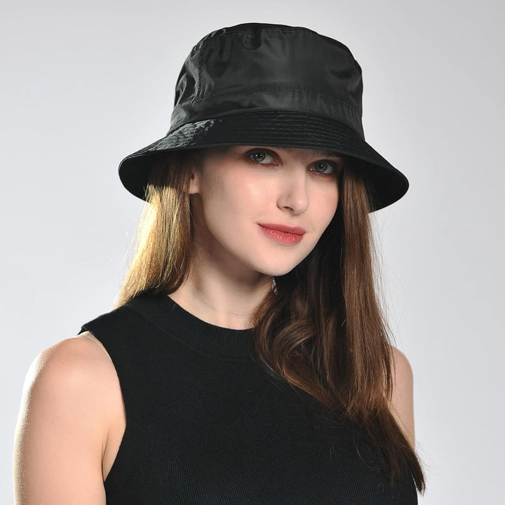 Comhats Regenhut Unisex für Damen Herren Wasserdichter Bucket hat Faltbar Eimerhut Strand Surfen Ang