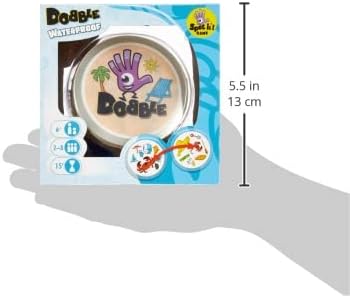 Zygomatic Asmodee Dobble Waterproof | Familienspiel | Kartenspiel | 2-8 Spieler | Ab 6+ Jahren | 15+