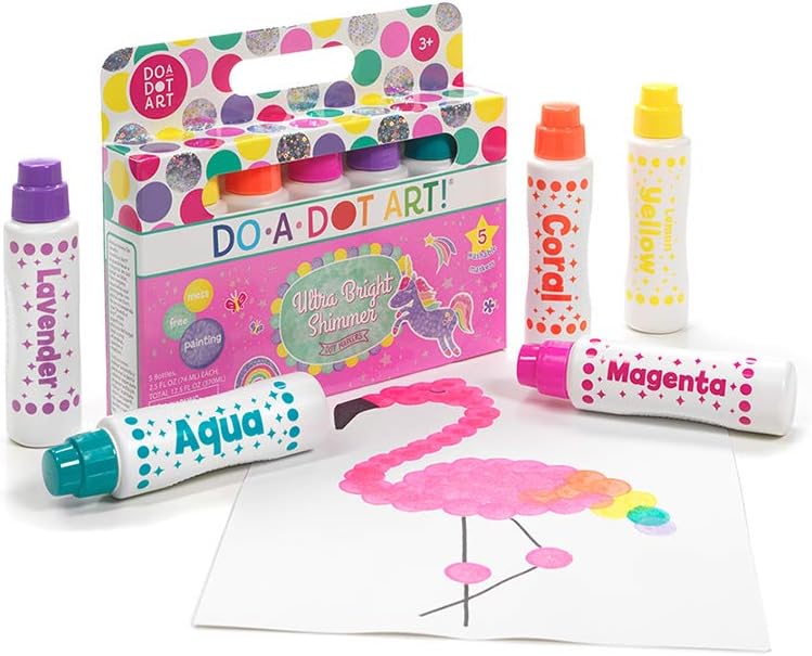 Do-A-Dot Art Schwammspitzen-Applikator-Set, Mehrfarbig, 3,68 x 21,59 x 18,41 cm