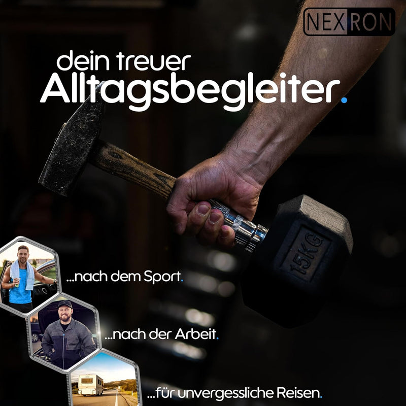 NEXRON® Sitzbezug Auto Vordersitze – besonders bequemer Autositzschoner mit atmungsaktivem Premium S