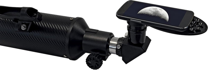 Bresser Refraktor Einsteiger Teleskop Stellar 60/800 mit Smartphone Kamera Adapter und hochwertigem