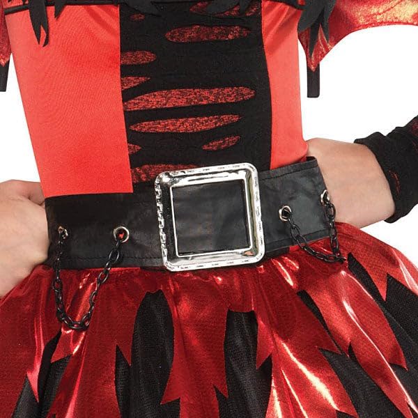 amscan Kind Daredevil Halloween Kostüm (8-10 Jahre) (9907338), Unisex Kinder, Mehrfarbig, 8-10 Jahre
