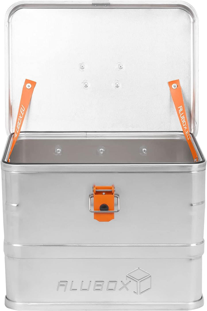 ALUBOX Motorrad Top-Case ABX-M35-35 Liter, Aluminium, 35 Liter